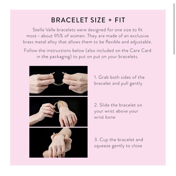 [stella valle] good plated “L” charm bracelet #4 - Picture 5 of 11